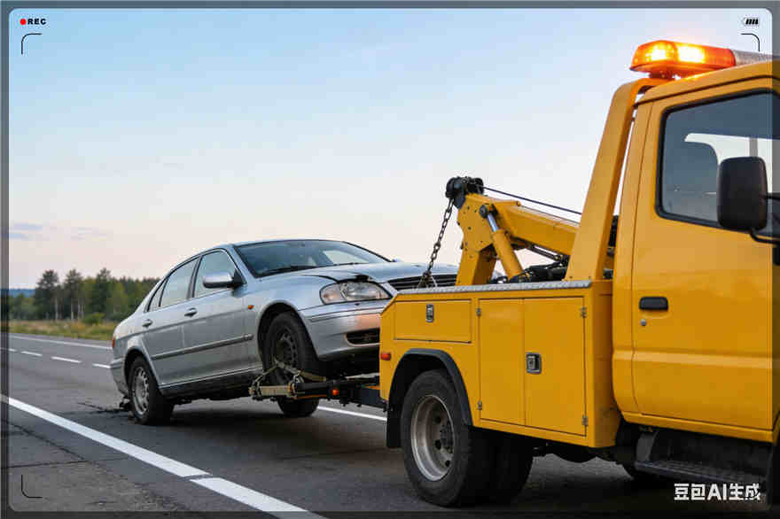 顺义区拖车救援电话【案例】