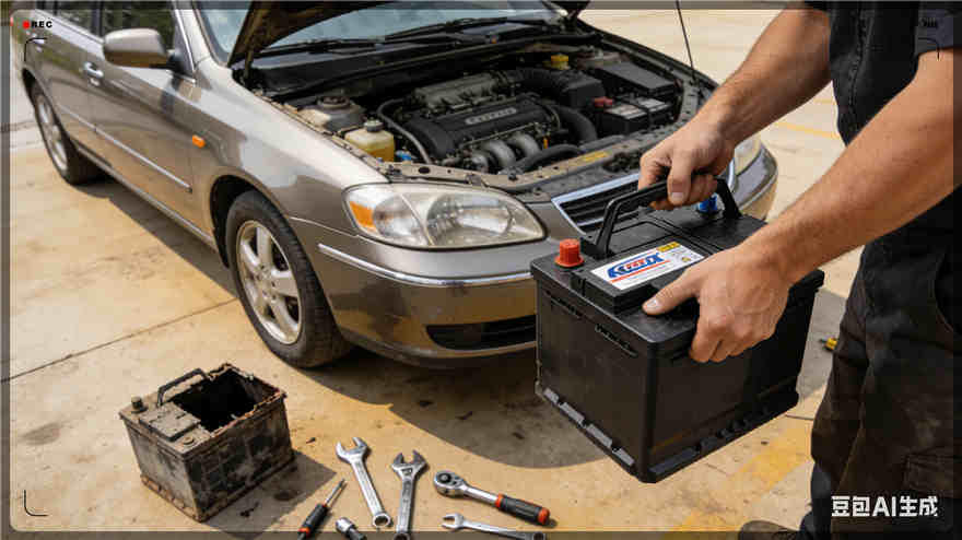 顺义区汽车换电瓶电话【案例】